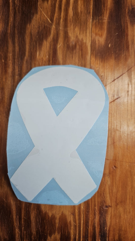 LUNG CANCER AWARENESS RIBBON