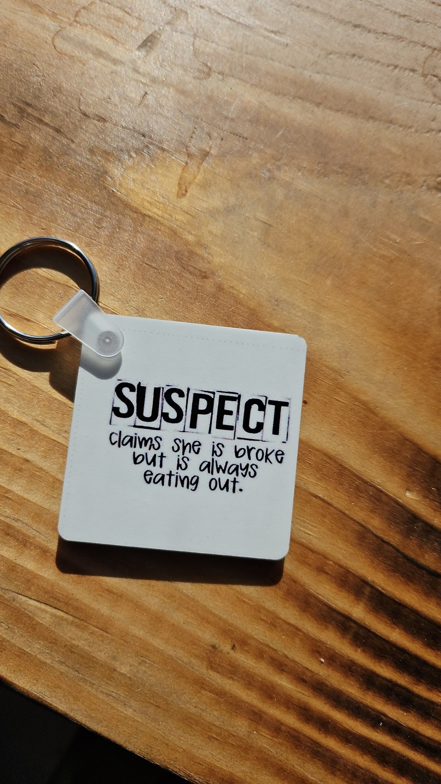 suspect keychain