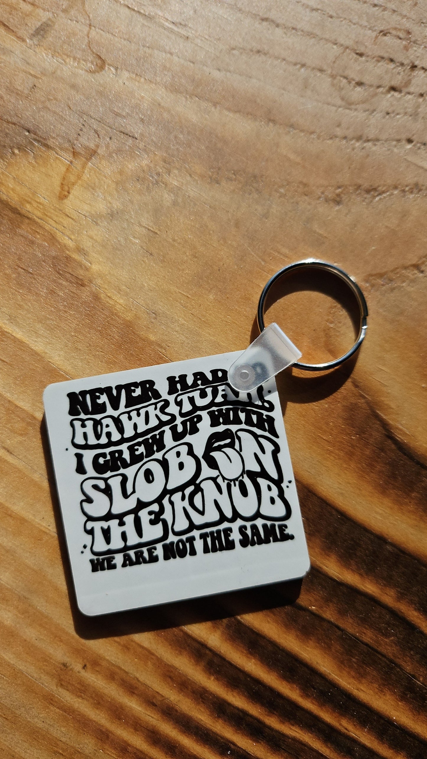 Hawk Tuah keychain