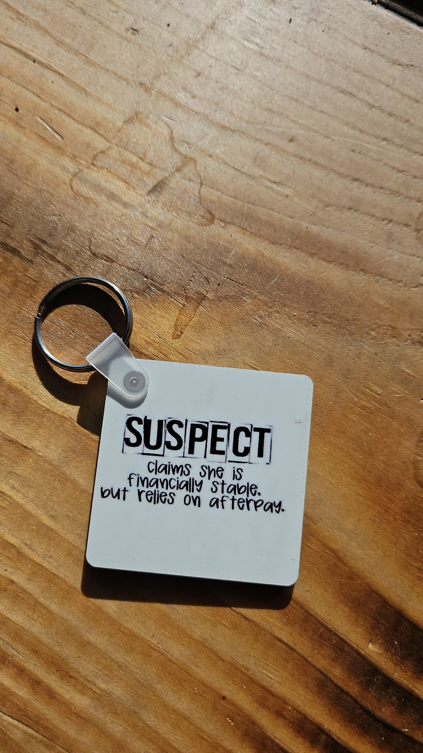 suspect keychain